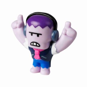 P.m.i. brawl stars collectible figures - 5 pack -including 1 rare hidden character (s1) (brw2040) - Brawl Stars