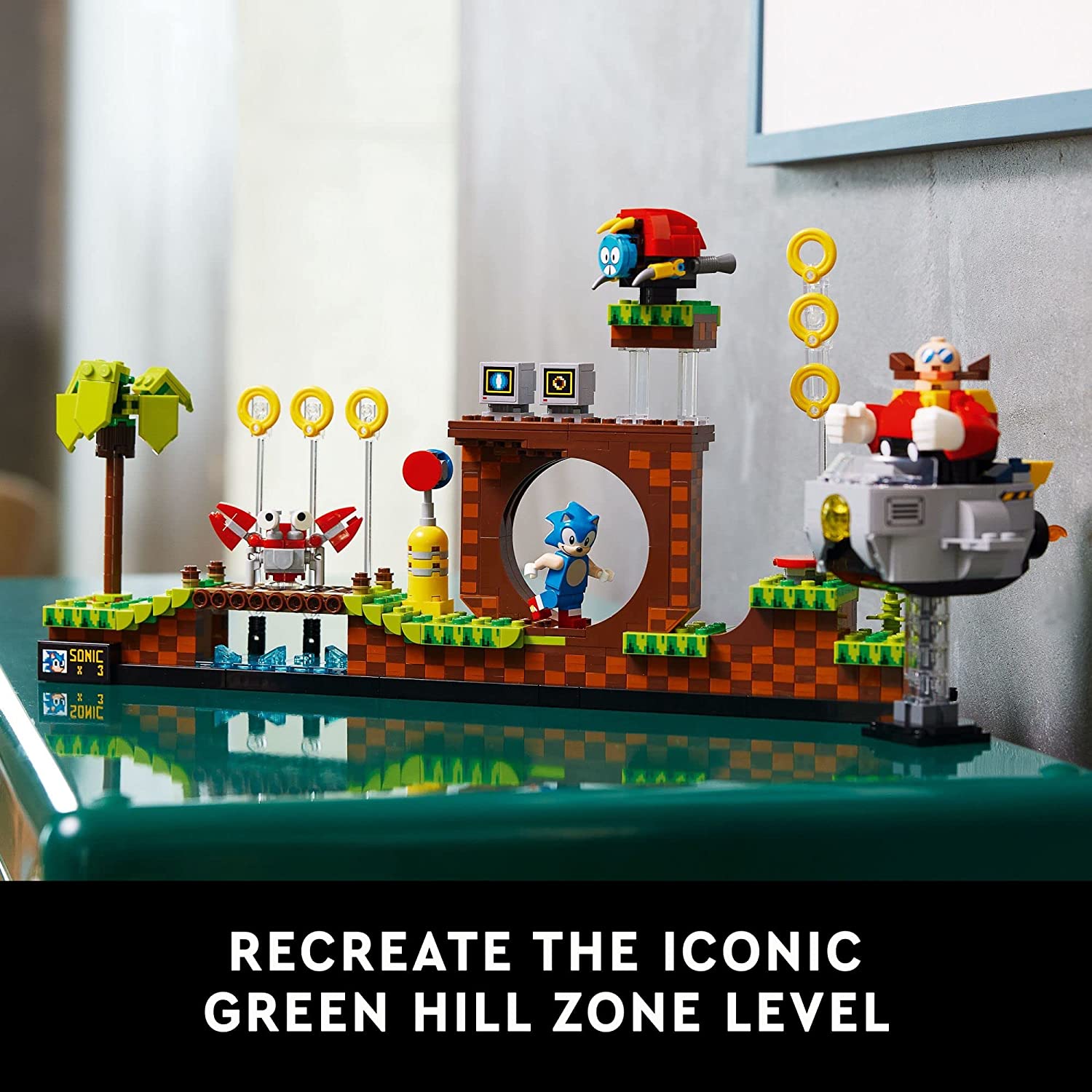 LEGO Ideas Sonic the Hedgehog Green Hill Zone 21331 - LEGO, LEGO Sonic The Hedgehog