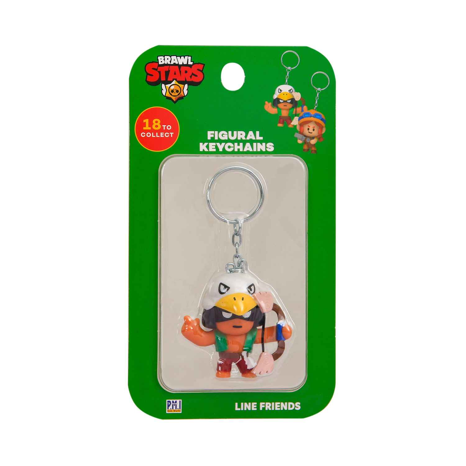 P.M.I. Brawl Stars Figural Μπρελόκ - 1 Pack (S1) (BRW8010) - Brawl Stars