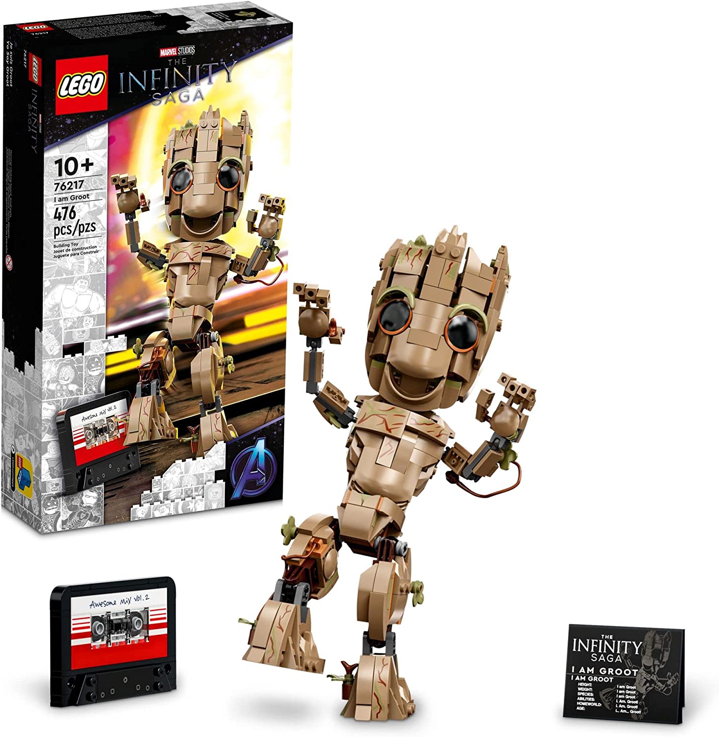 LEGO Super Heroes I am Groot 76217 - LEGO, LEGO Marvel Super Heroes, LEGO Super Heroes