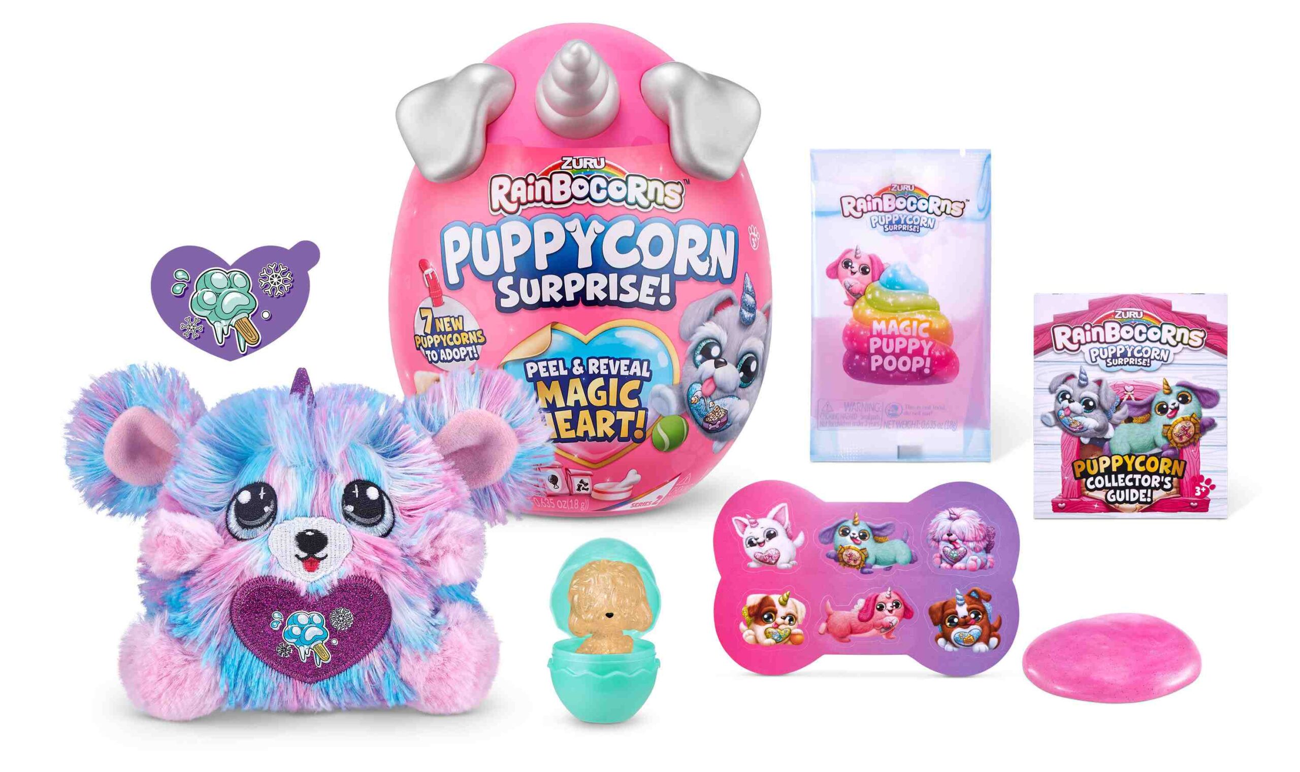 Zuru Rainbocorns Αυγό Puppy Corn Sparkle Series 4 - 7 Σχέδια 11809251 - Zuru Rainbocorns