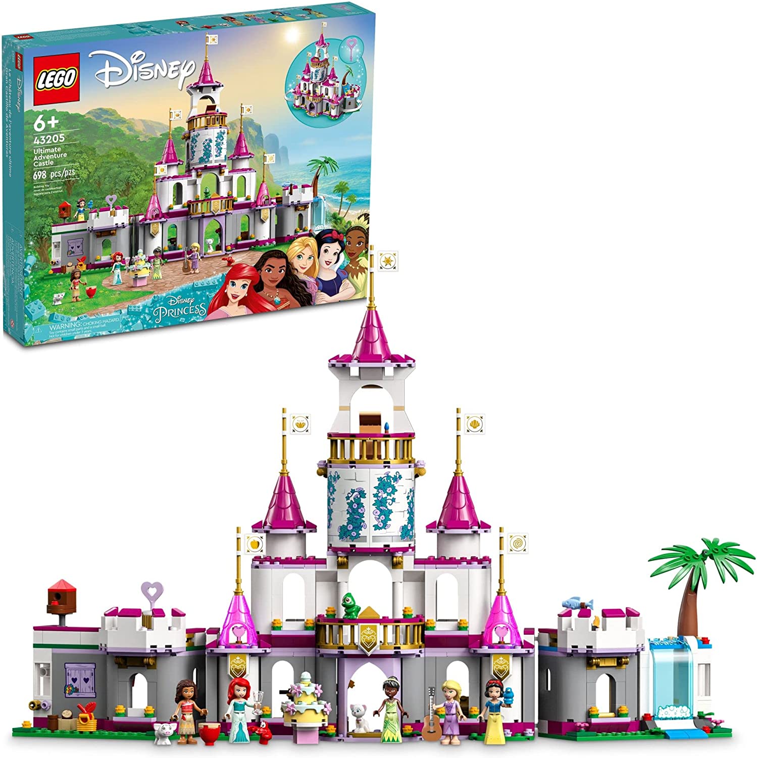 LEGO Disney Princess Ultimate Adventure Castle 43205 - LEGO, LEGO Disney Princess