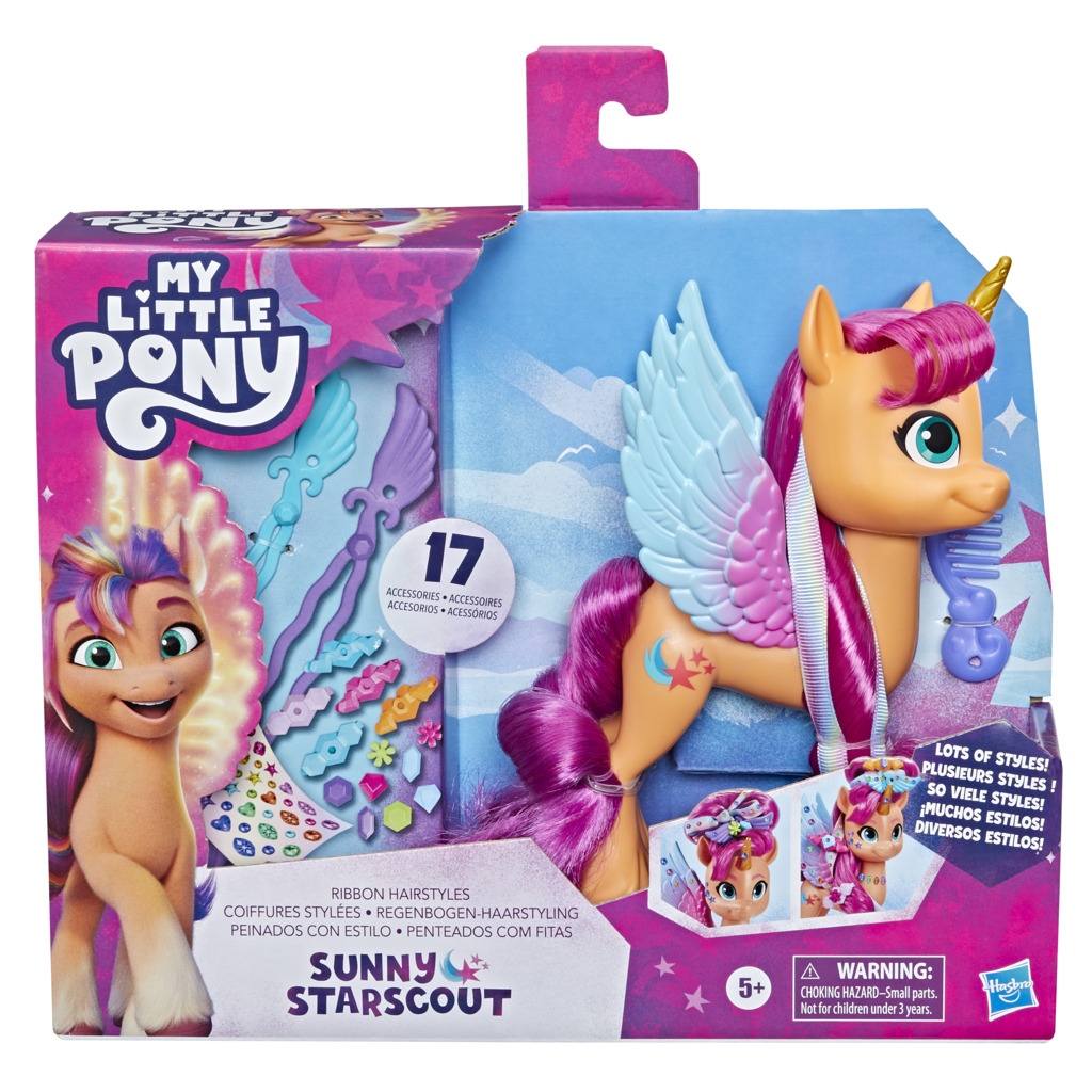 My Little Pony Ribbon Hairstyles Sunny Starscout με 17 Αξεσουάρ F38735L0 - My Little Pony