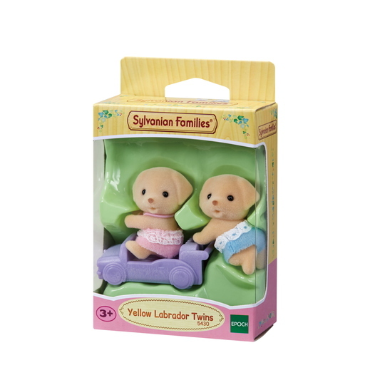 Sylvanian Families: Δίδυμα Μωρά Yellow Labrador (5430) - Sylvanian Families