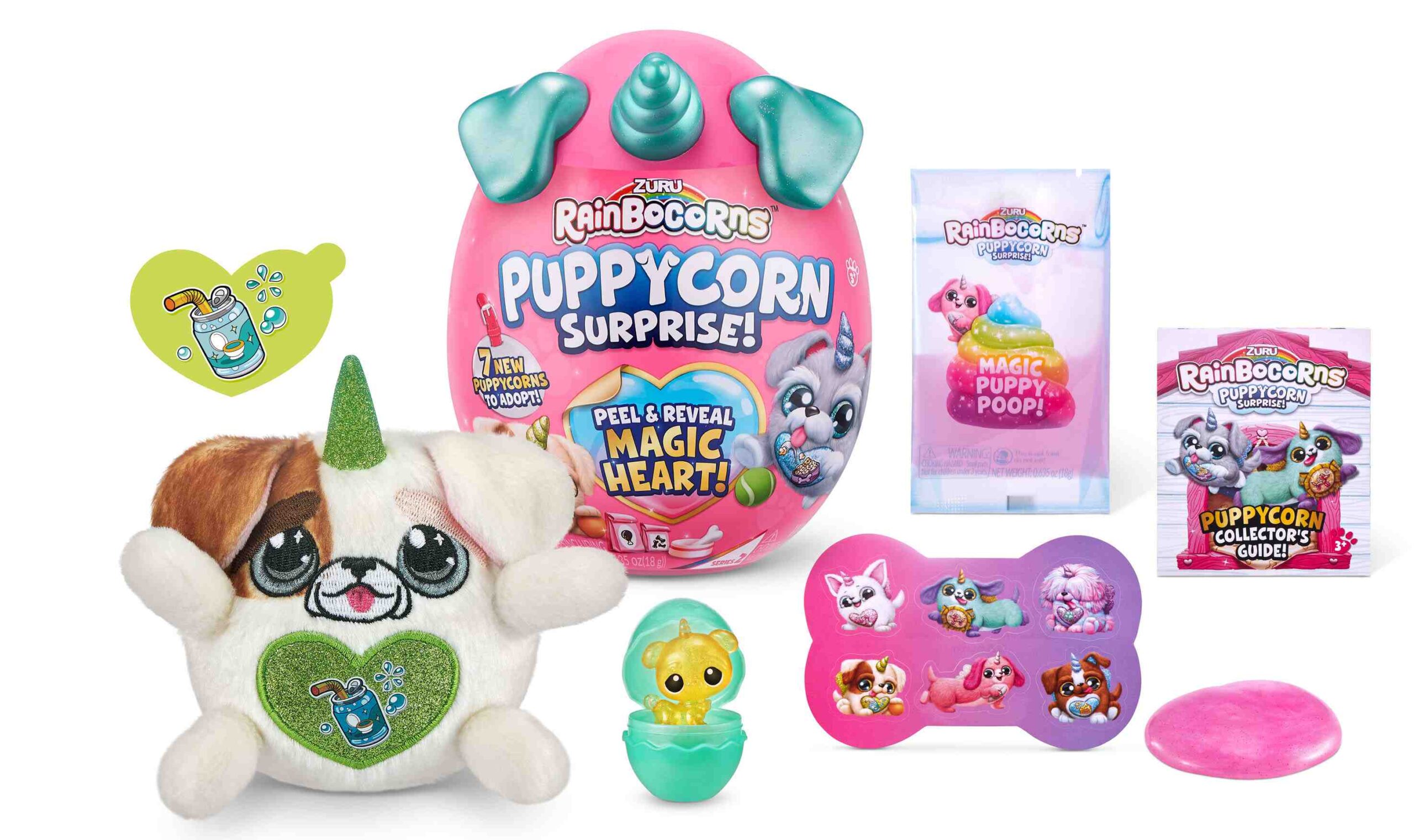 Zuru Rainbocorns Αυγό Puppy Corn Sparkle Series 4 - 7 Σχέδια 11809251 - Zuru Rainbocorns