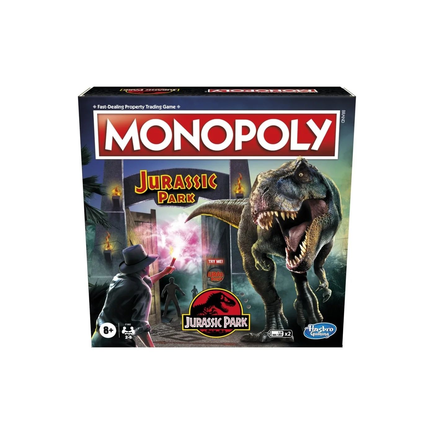 Hasbro Gaming Επιτραπέζιο Monopoly: Jurassic Park Edition F1662110 - Hasbro Gaming, Monopoly