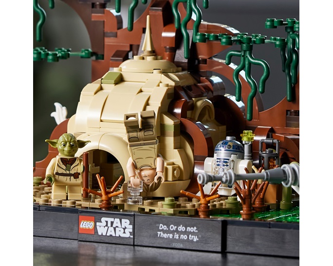 LEGO Star Wars Παιχνίδια Διόραμα Εκπαίδευσης Τζεντάι Στον Ντέιγκομπα 75330 - LEGO, LEGO Star Wars
