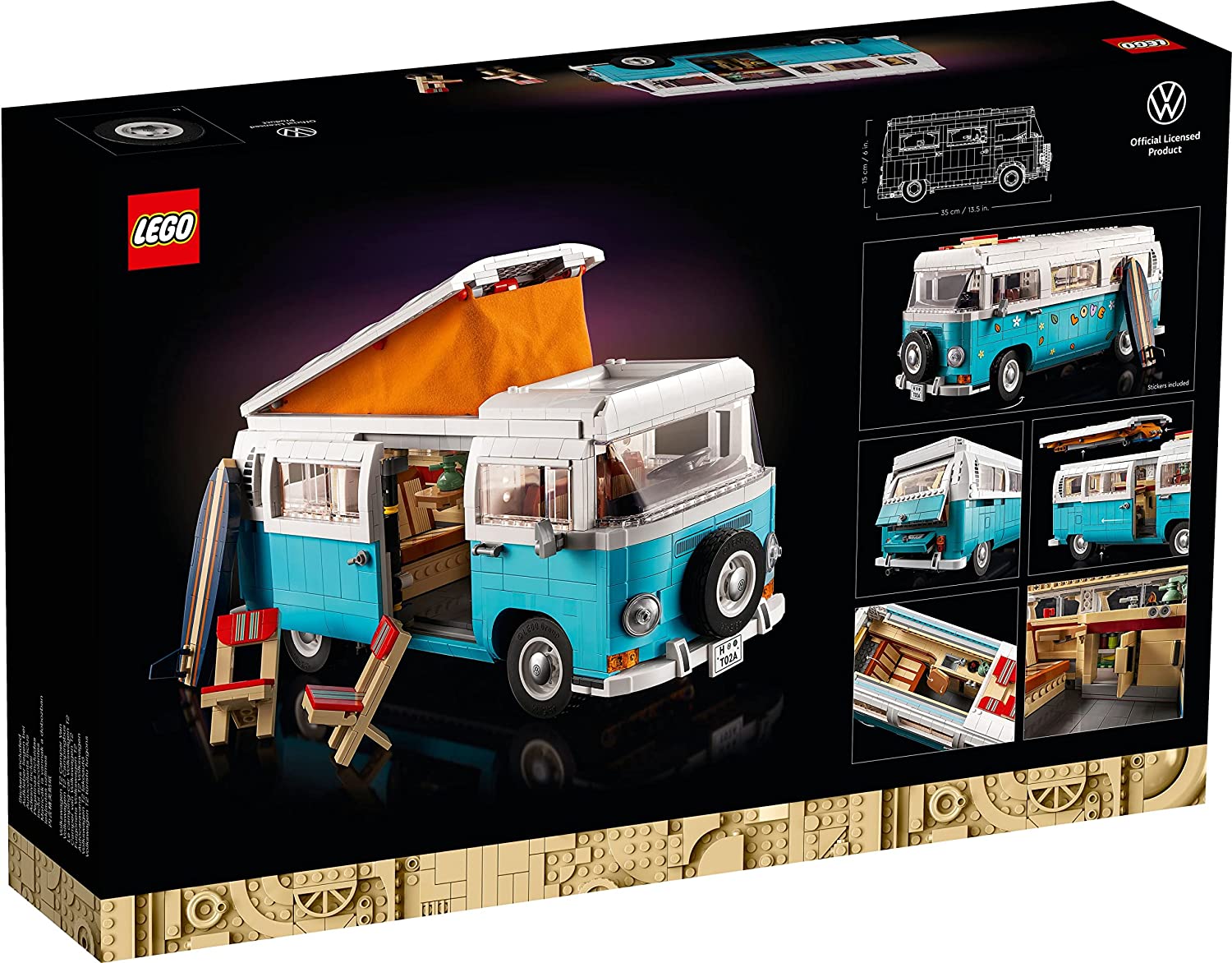 LEGO Creator Expert Volkswagen T2 Campingbus 10279 - LEGO, LEGO Creator