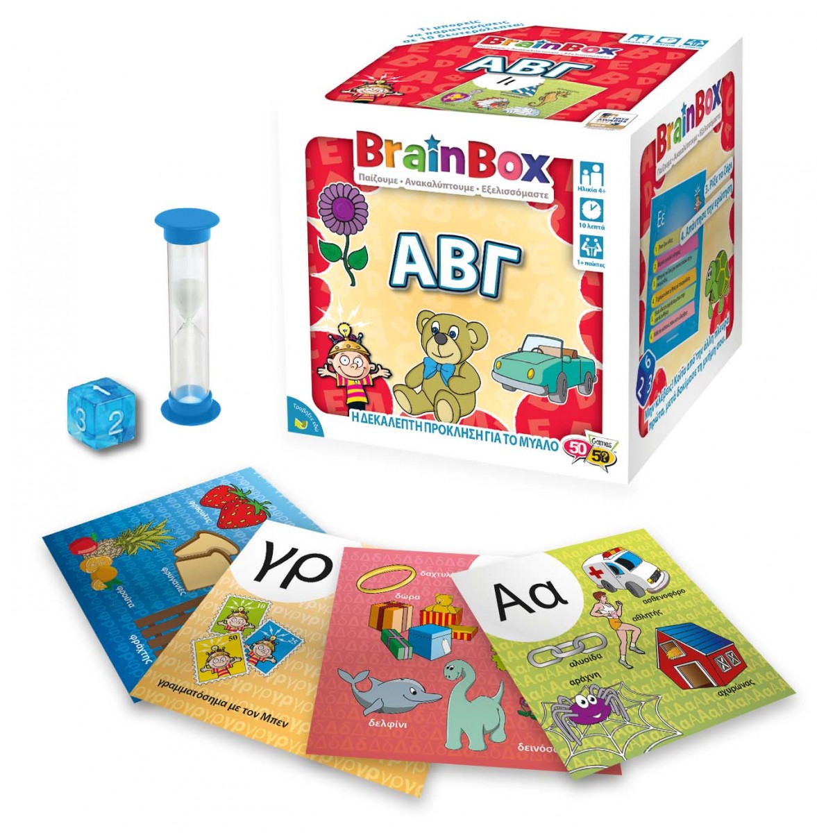 BrainBox ΑΒΓ Επιτραπέζιο Παιχνίδι 93020 - BrainBox