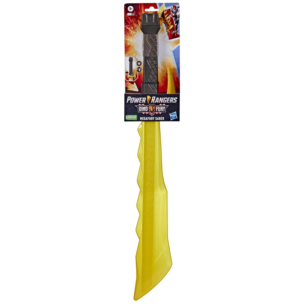 Power Rangers Dino Fury Megafury Saber Σπαθί με LED F53275L0 - Power Rangers