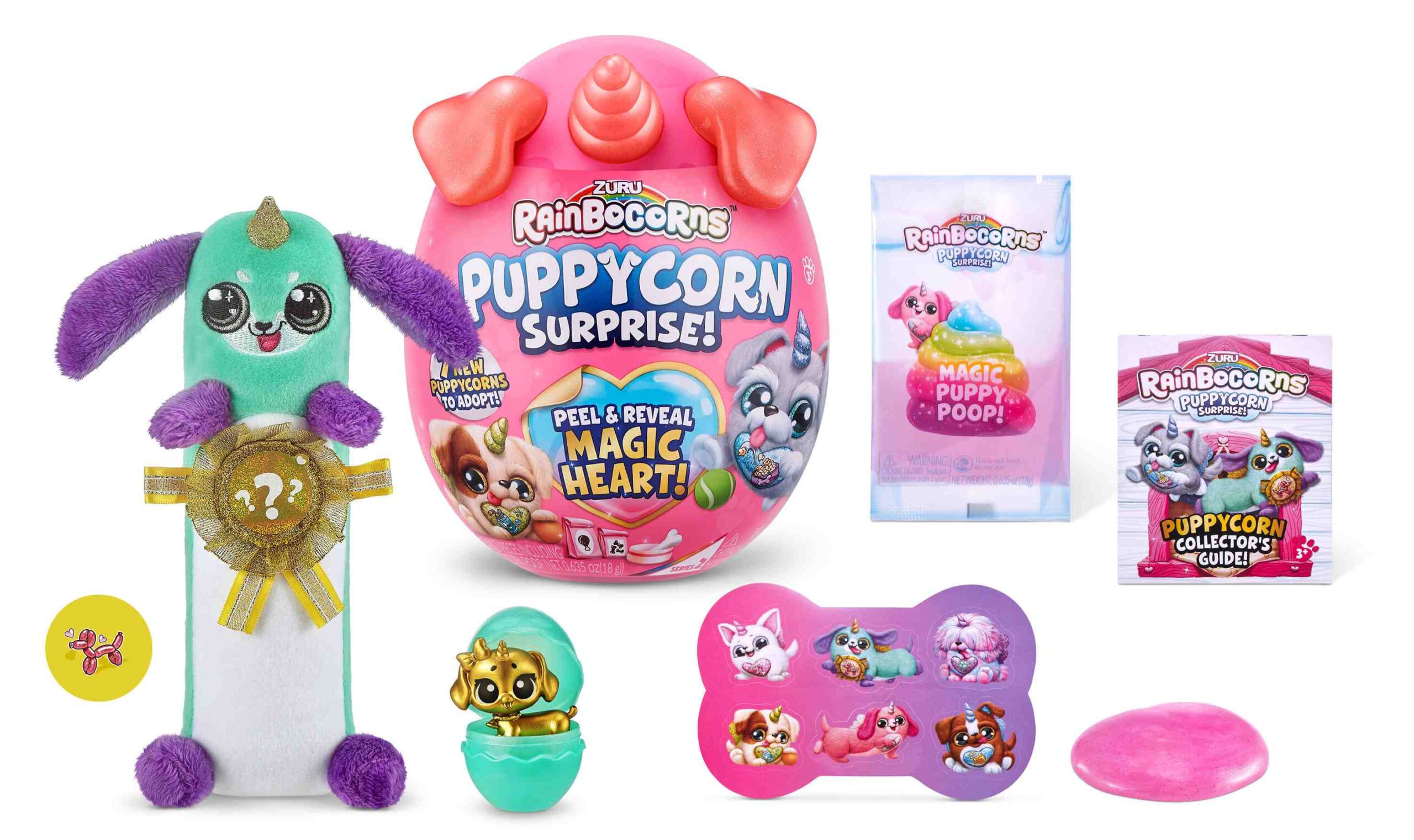 Zuru Rainbocorns Αυγό Puppy Corn Sparkle Series 4 - 7 Σχέδια 11809251 - Zuru Rainbocorns