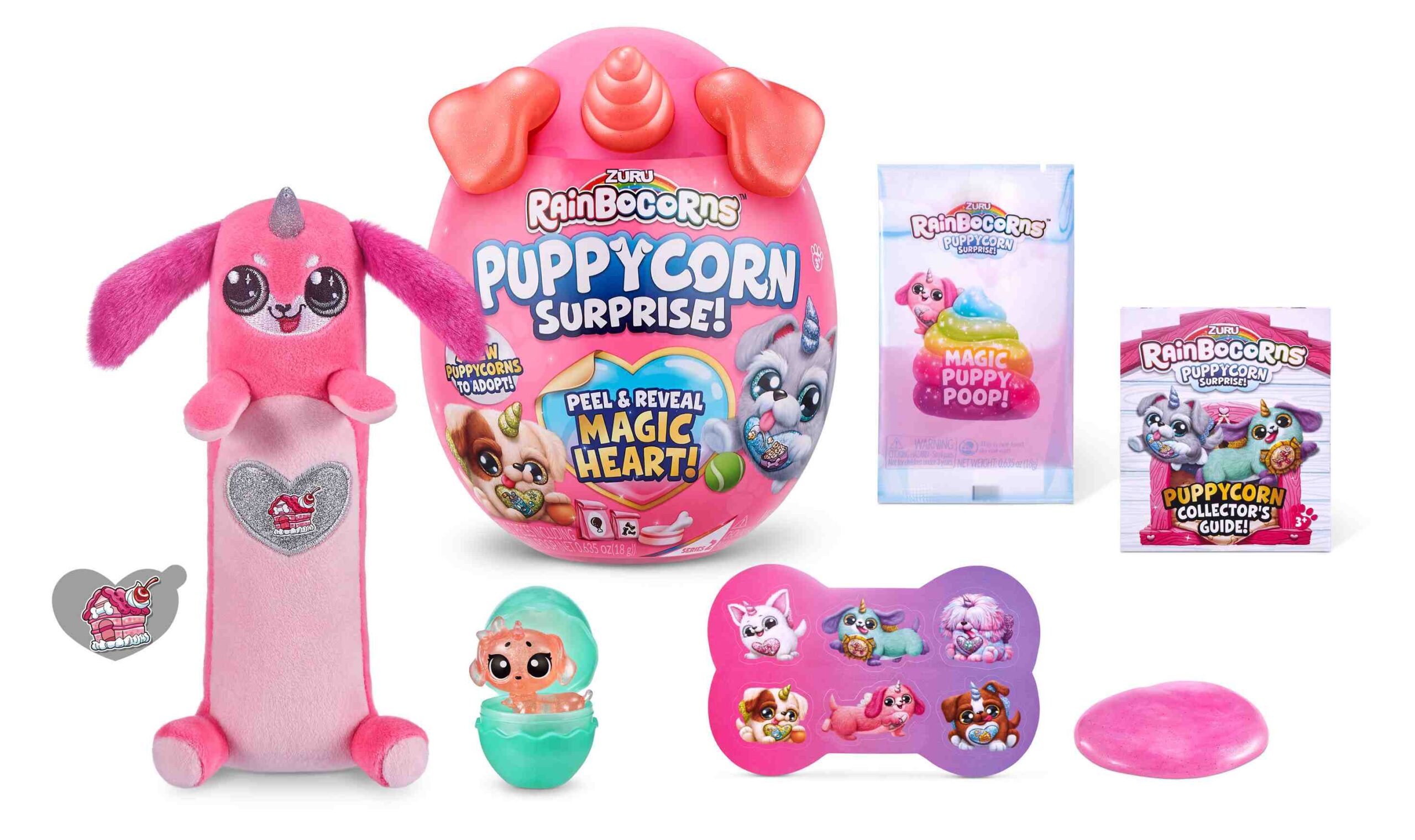 Zuru Rainbocorns Αυγό Puppy Corn Sparkle Series 4 - 7 Σχέδια 11809251 - Zuru Rainbocorns