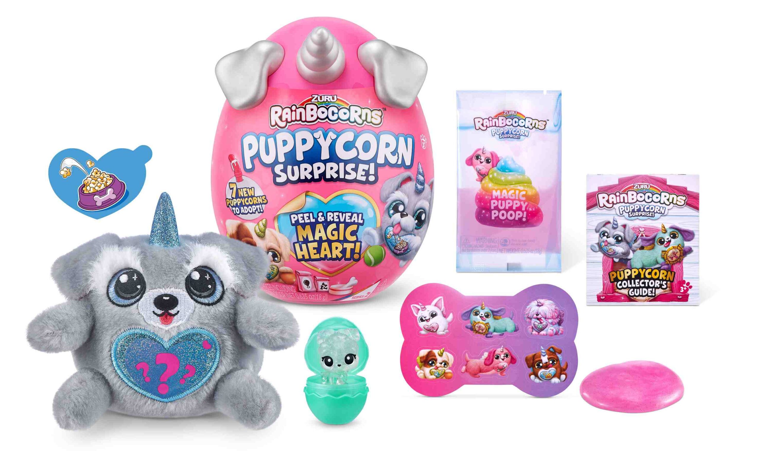 Zuru Rainbocorns Αυγό Puppy Corn Sparkle Series 4 - 7 Σχέδια 11809251 - Zuru Rainbocorns