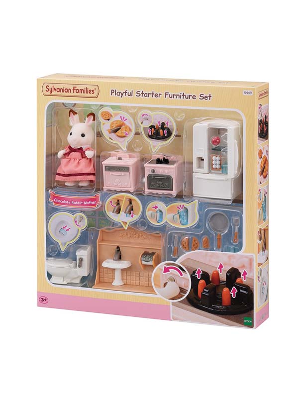 Sylvanian Families: Βασικό Σετ Επίπλων (Διαδραστικό) (5479) - Sylvanian Families