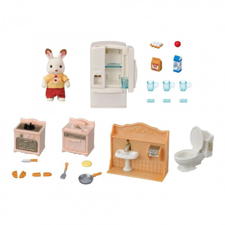 Sylvanian Families: Βασικό Σετ Επίπλων (Διαδραστικό) (5479) - Sylvanian Families