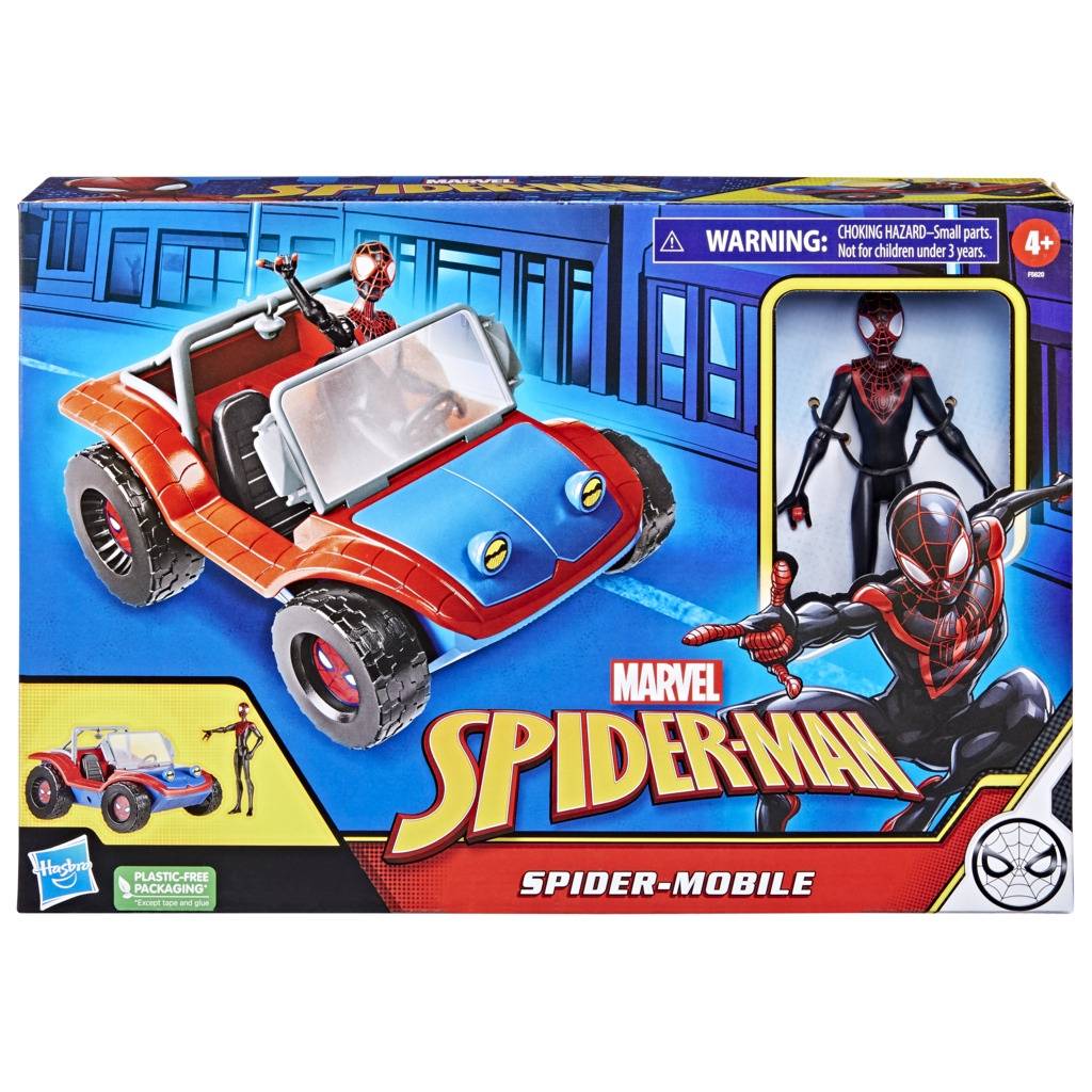 Λαμπάδα Spider-Man Φιγούρα 15εκ. Με Όχημα Spider-Mobile F5620 - Spider-Man