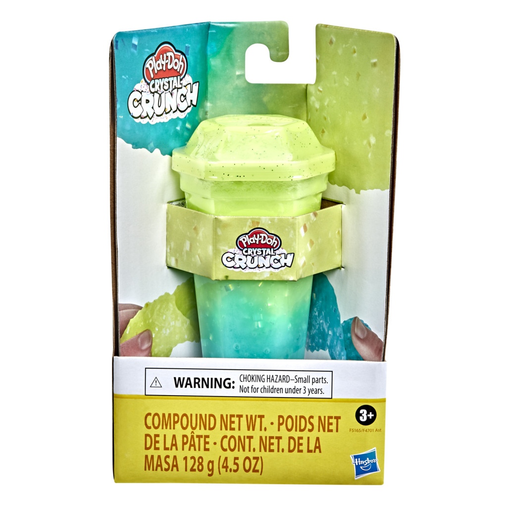 Play-Doh Crystal Crunch 1τμχ - 5 Σχέδια F4701RC0 - Play-Doh