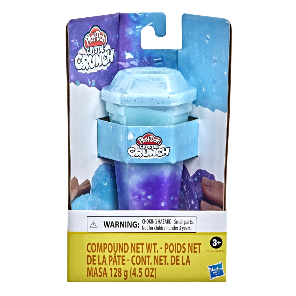 Play-Doh Crystal Crunch 1τμχ - 5 Σχέδια F4701RC0 - Play-Doh