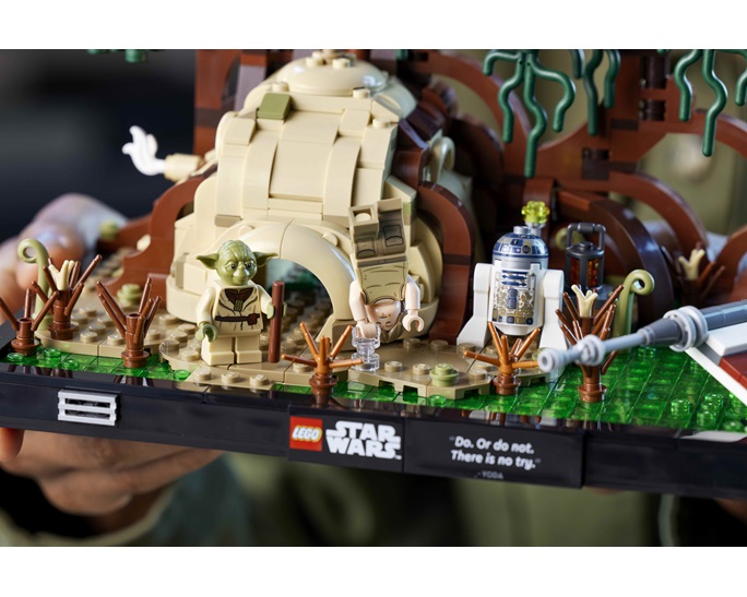 LEGO Star Wars Παιχνίδια Διόραμα Εκπαίδευσης Τζεντάι Στον Ντέιγκομπα 75330 - LEGO, LEGO Star Wars