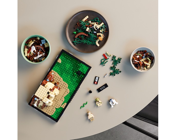 LEGO Star Wars Παιχνίδια Διόραμα Εκπαίδευσης Τζεντάι Στον Ντέιγκομπα 75330 - LEGO, LEGO Star Wars