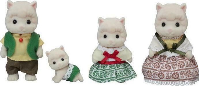 Sylvanian Families - Οικογένεια Woolly Alpaca (5358) - Sylvanian Families