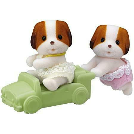 Sylvanian Families: Δίδυμα Μωρά Chiffon Dog (5428) - Sylvanian Families