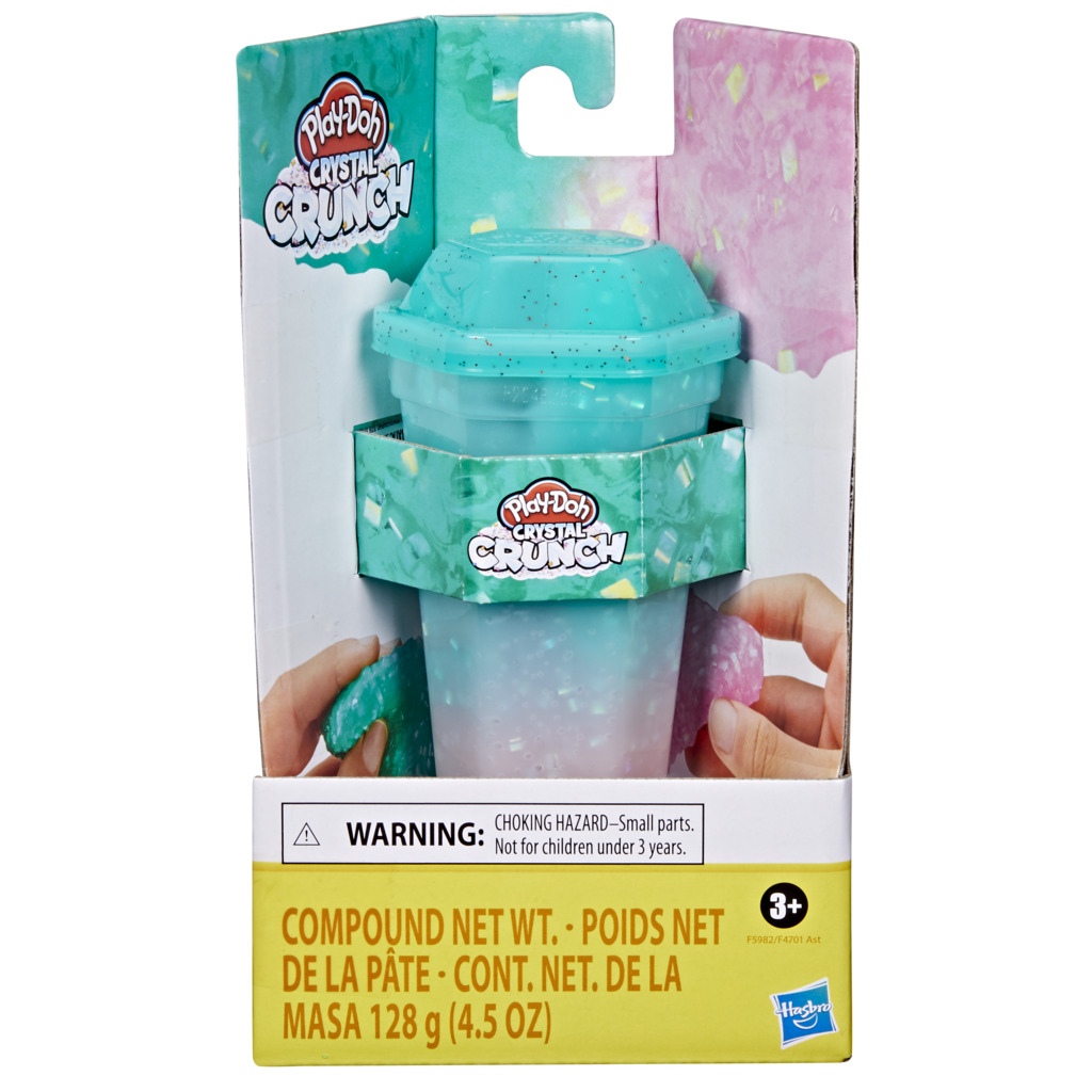 Play-Doh Crystal Crunch 1τμχ - 5 Σχέδια F4701RC0 - Play-Doh