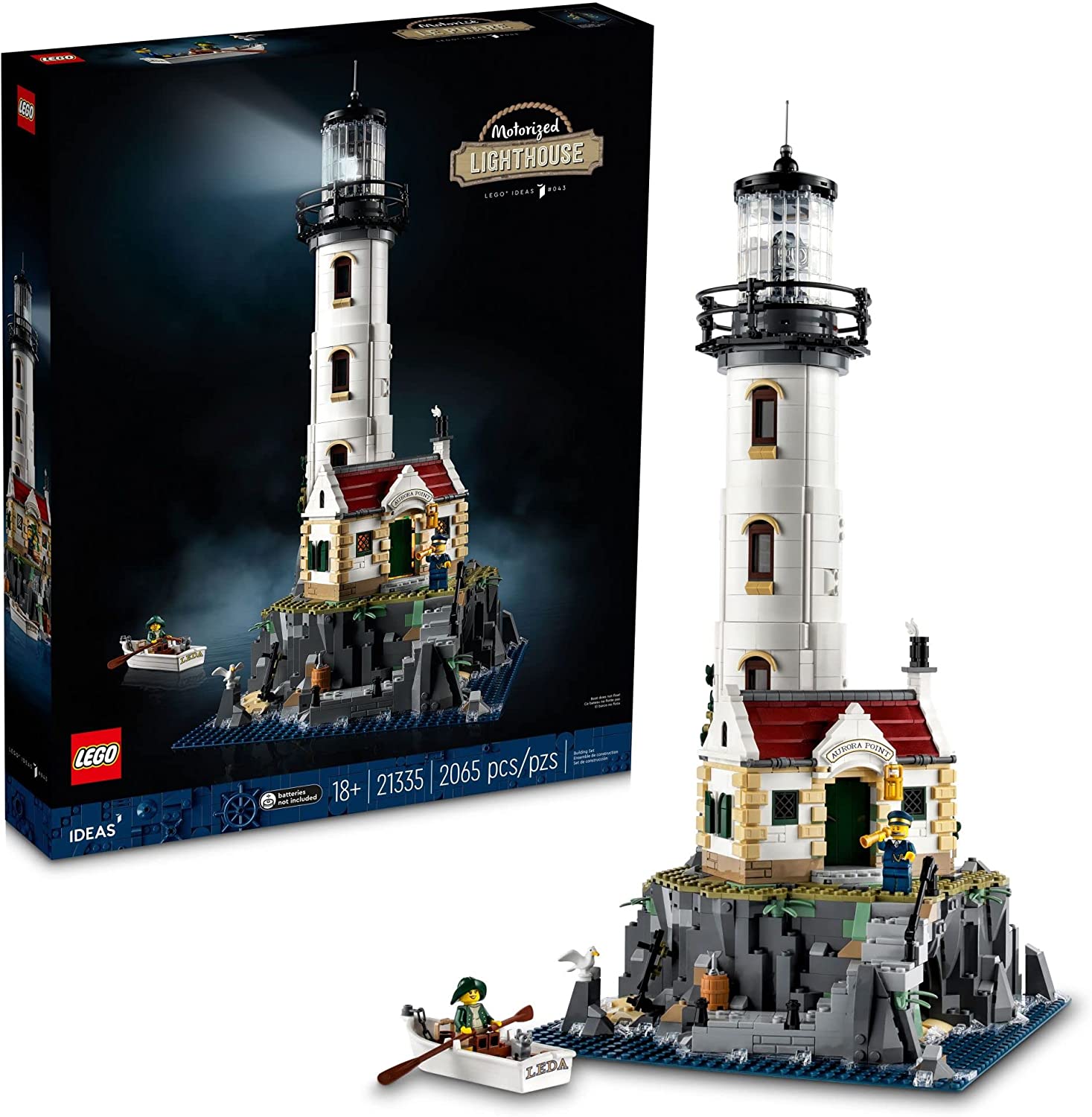 LEGO Ideas Motorized Lighthouse 21335 - LEGO, LEGO Ideas