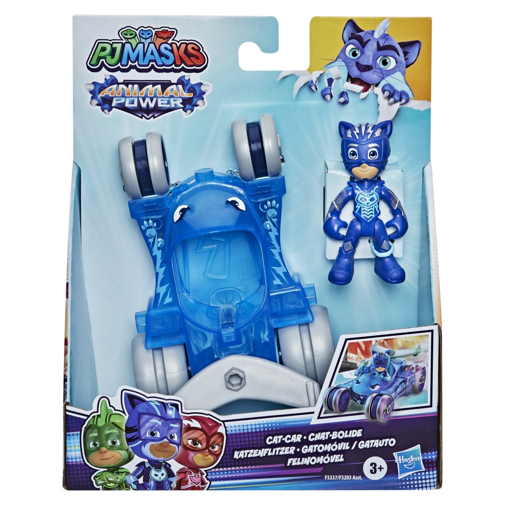 PJ Masks Hero Animal Όχημα με Φιγούρα 6 Σχέδια F52035L0 - PJ Masks