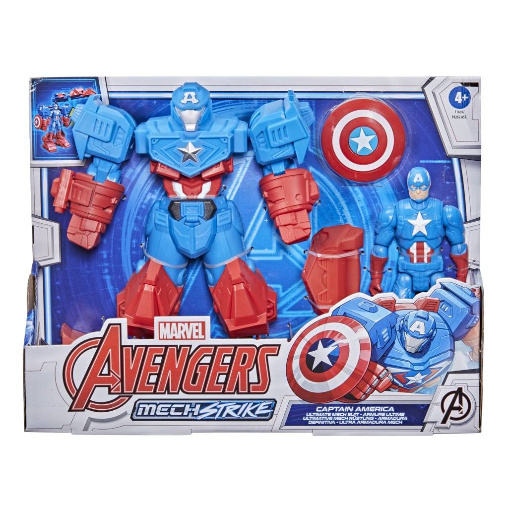 Avengers Mech Strike Deluxe Φιγούρα 2 Σχέδια F02625L0 - Avengers