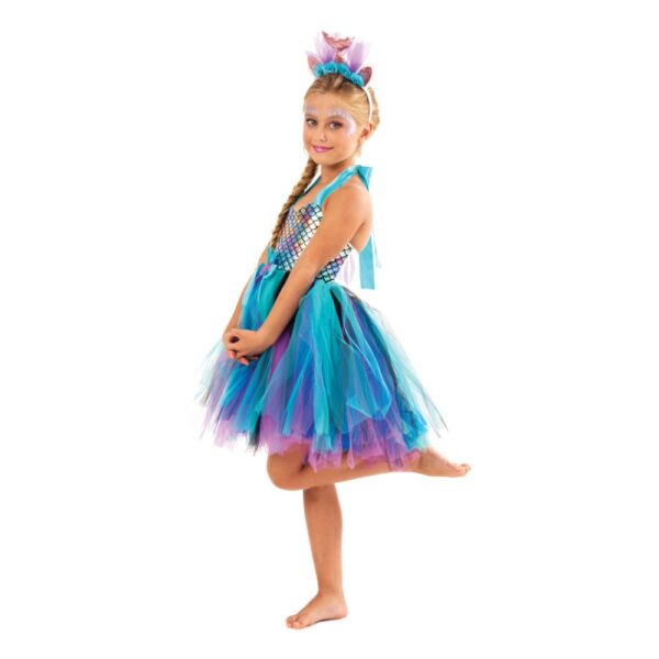 Fun Fashion Αποκριάτικη Παιδική Στολή Mermaid Ariana Μέγεθος 04 27304  Κορίτσι 4-5 ετών Fun Fashion