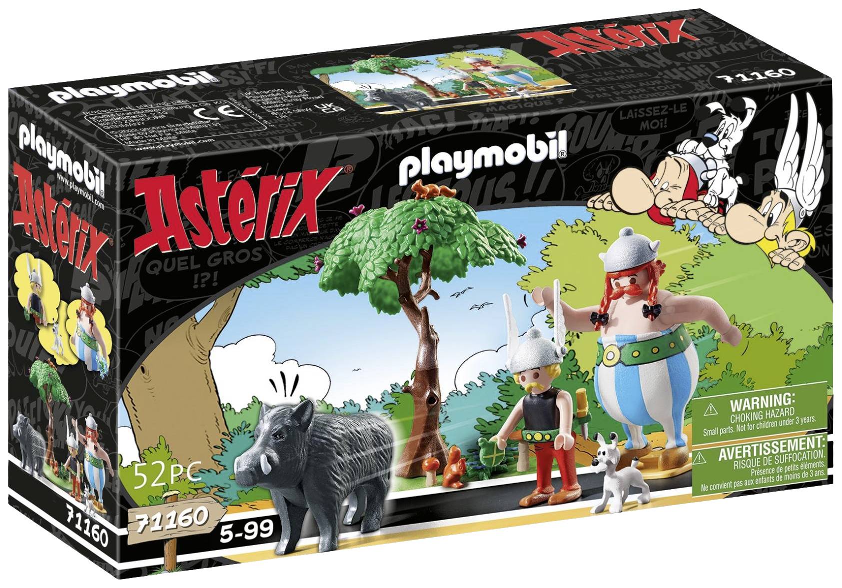 Playmobil Asterix Κυνήγι Αγριογούρουνου 71160 - Playmobil, Playmobil Asterix