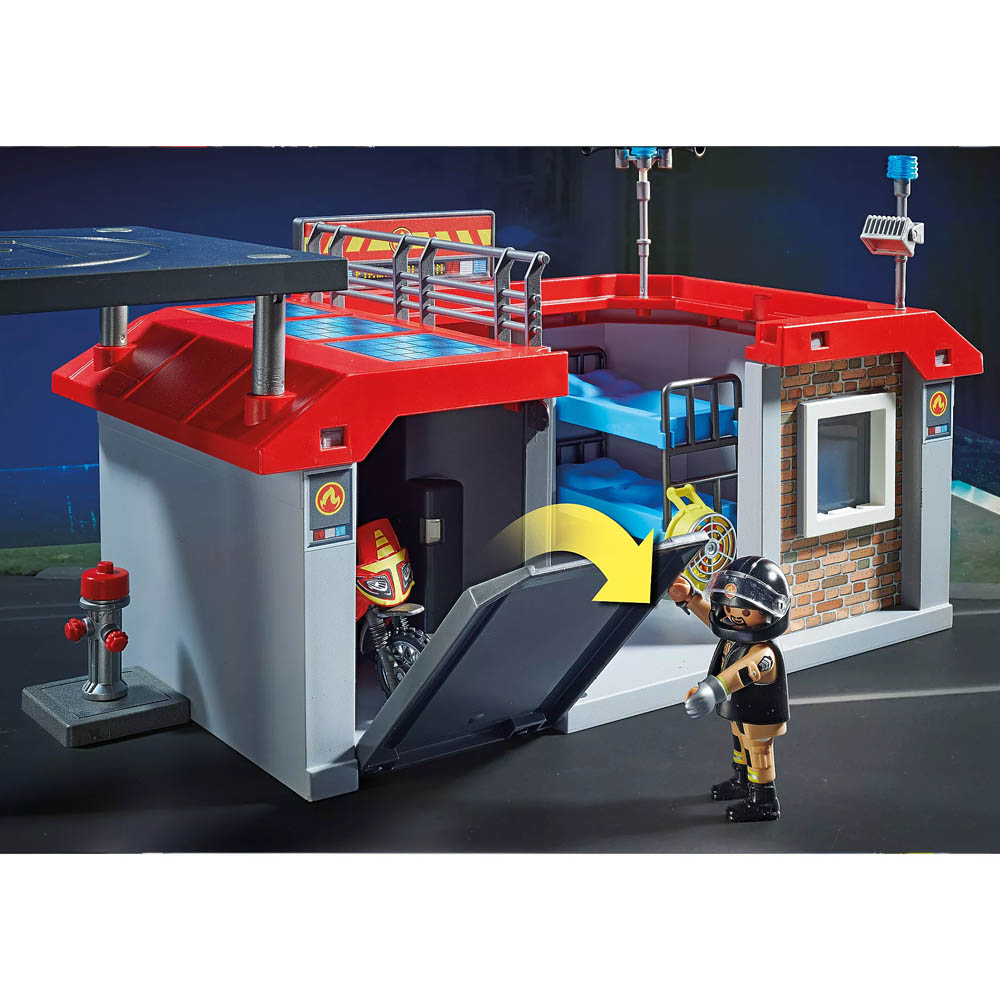 Playmobil City Action Πυροσβεστικός Σταθμός 71193 - Playmobil, Playmobil City Action