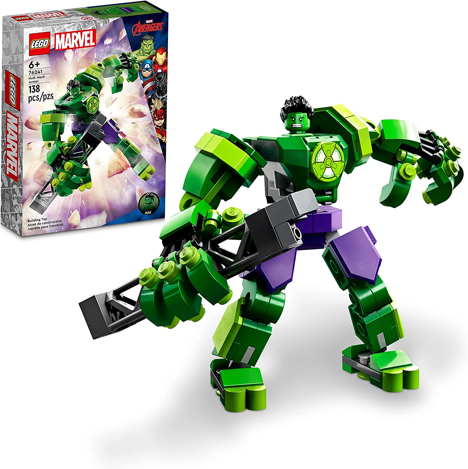 LEGO Super Heroes Hulk Mech Armor 76241 - LEGO, LEGO Super Heroes