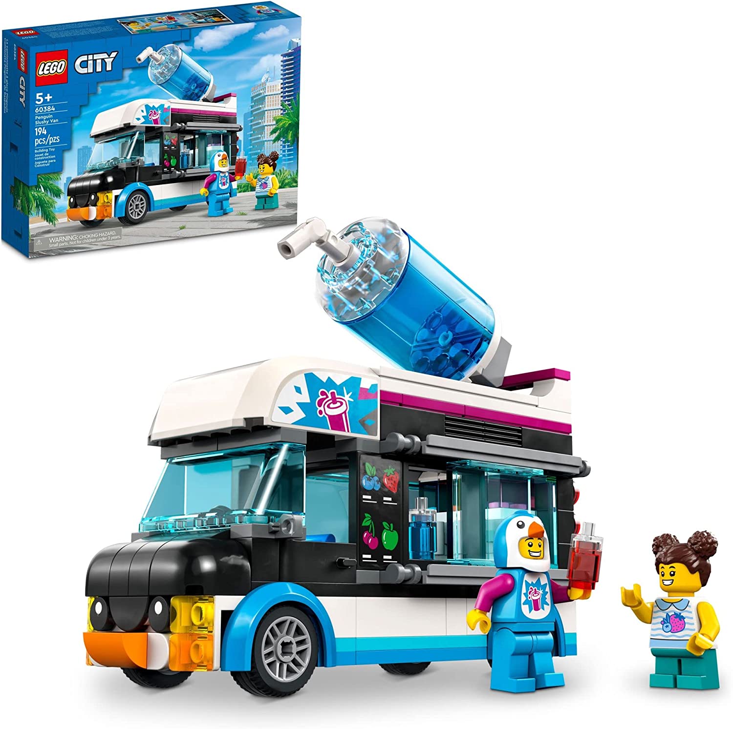 LEGO City Great Vehicles Penguin Slushy Van 60384 - LEGO, LEGO City, LEGO City Great Vehicles