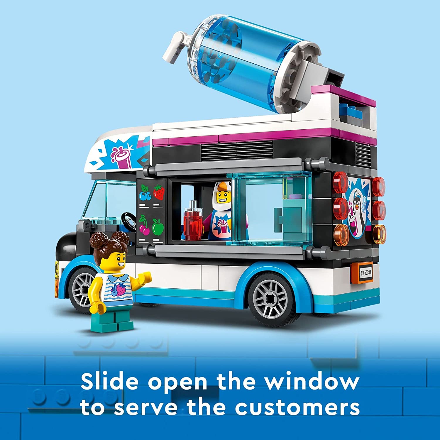 LEGO City Great Vehicles Penguin Slushy Van 60384 - LEGO, LEGO City, LEGO City Great Vehicles