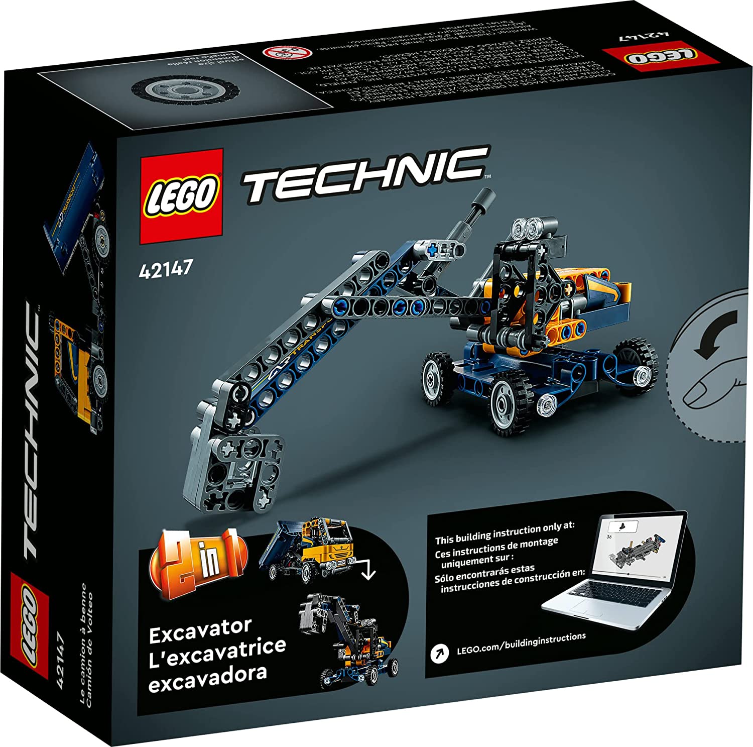 LEGO Technic Dump Truck 42147 - LEGO, LEGO Technic