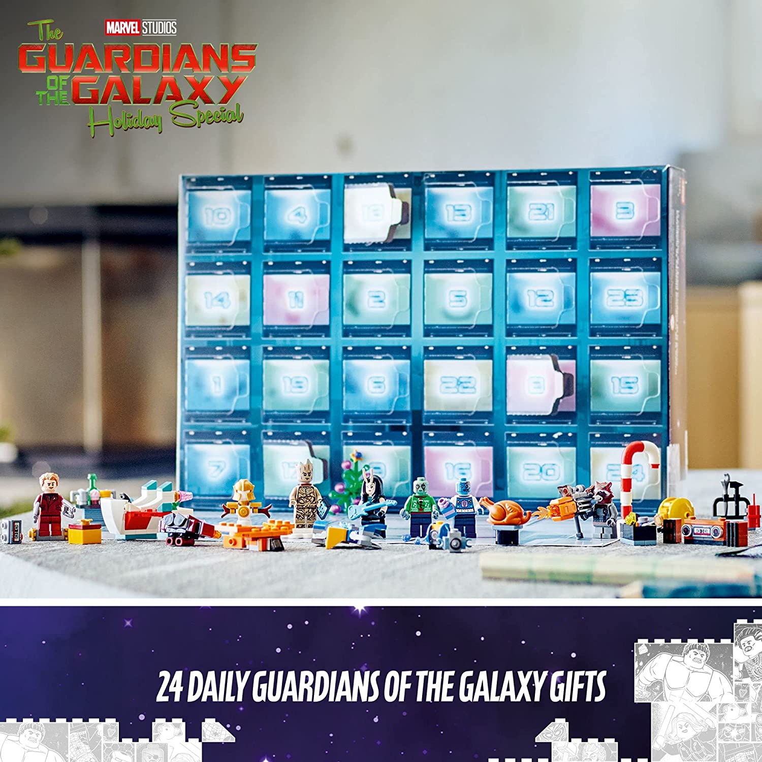 LEGO Marvel Super Heroes Guardians Of The Galaxy Advent Calendar 76231 - LEGO, LEGO Marvel Super Heroes, LEGO Super Heroes