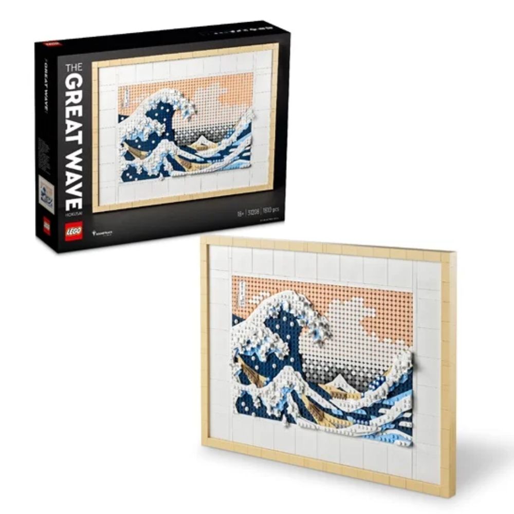 LEGO Art Hokusai – The Great Wave 31208 - LEGO, LEGO Art