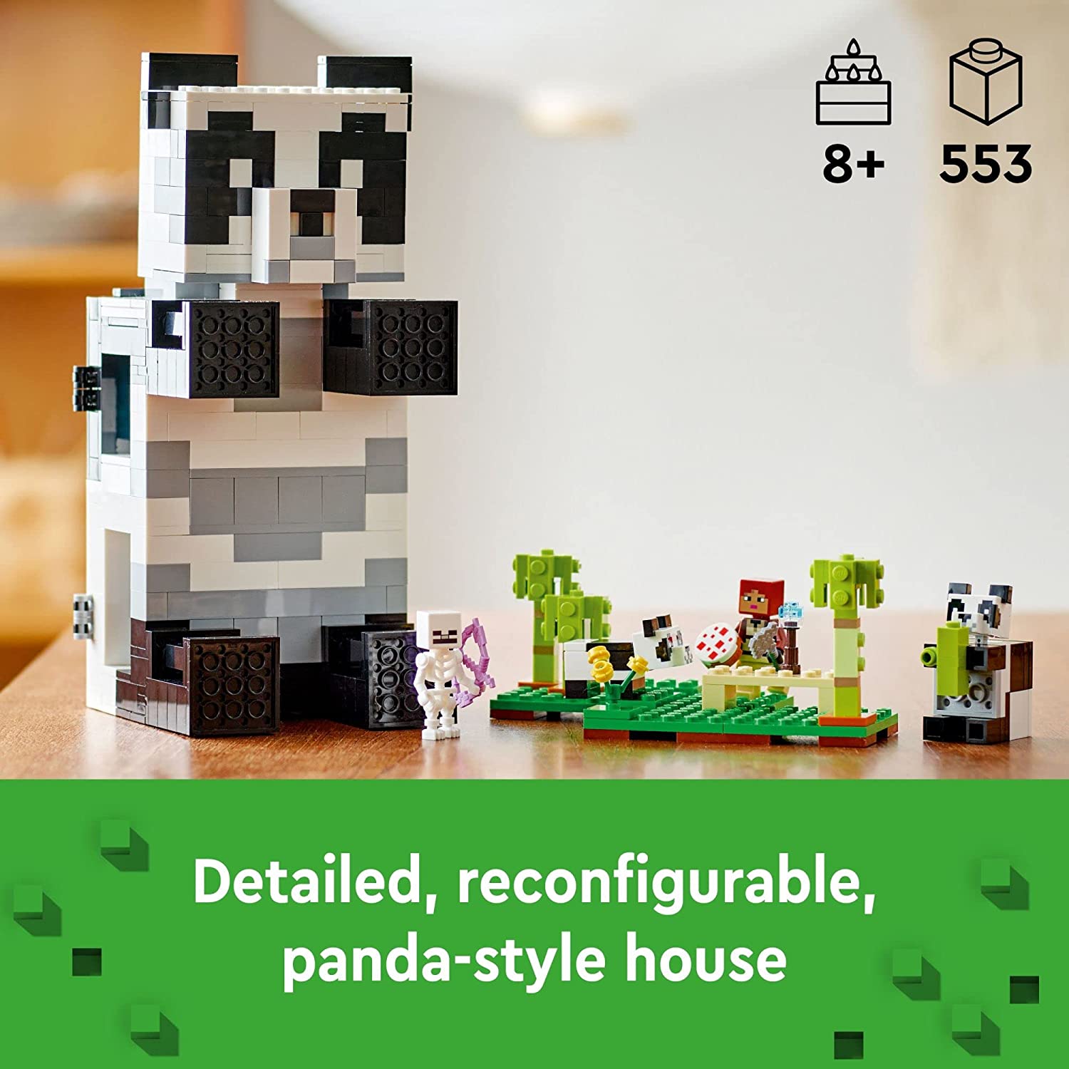 LEGO Minecraft The Panda Haven 21245 - LEGO, LEGO Minecraft