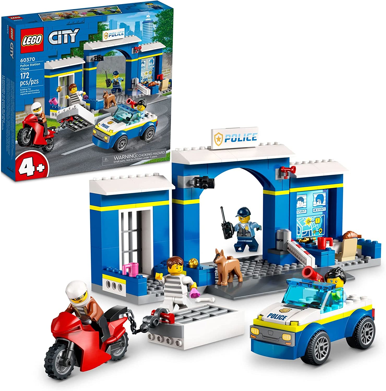 LEGO City Police Station Chase 60370 - LEGO, LEGO City, LEGO City Police