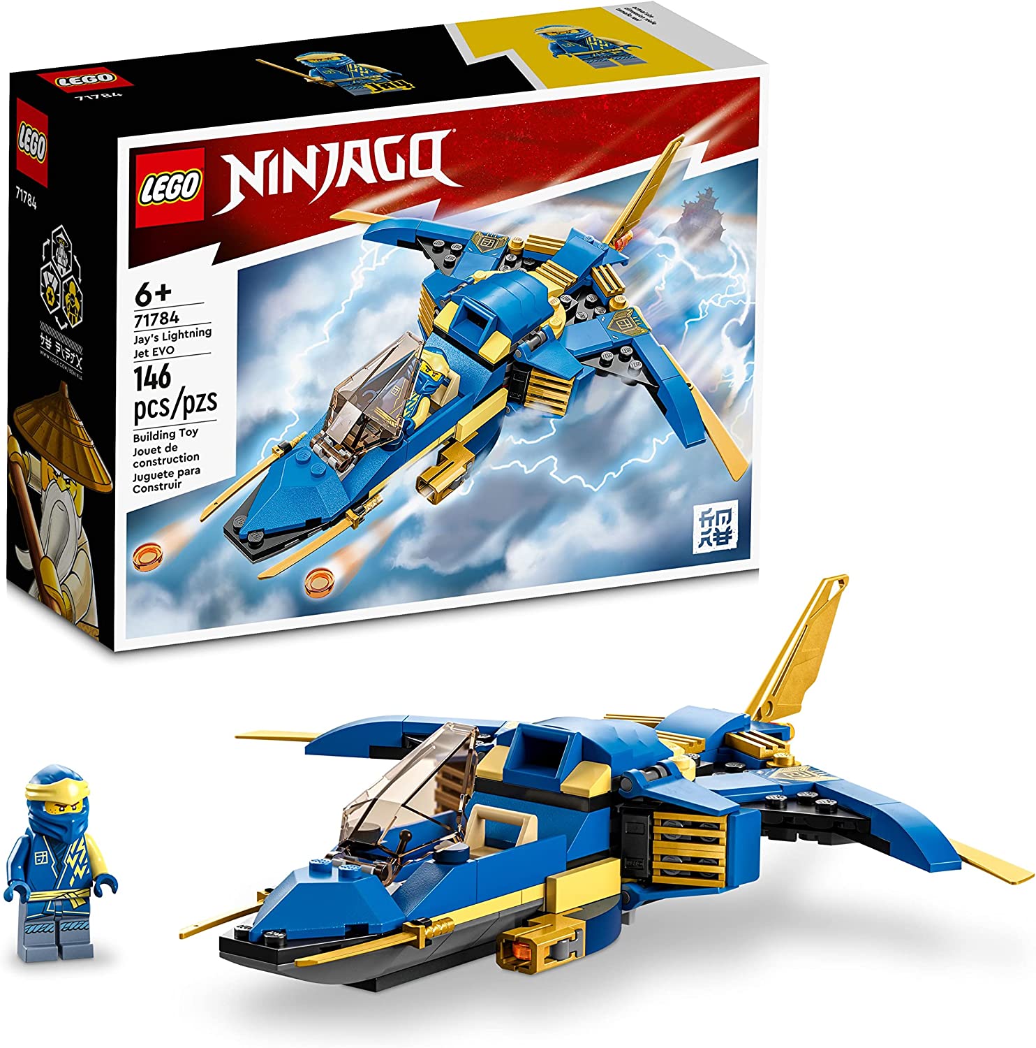 LEGO Ninjago Jay’s Lightning Jet EVO 71784 - LEGO, LEGO Ninjago