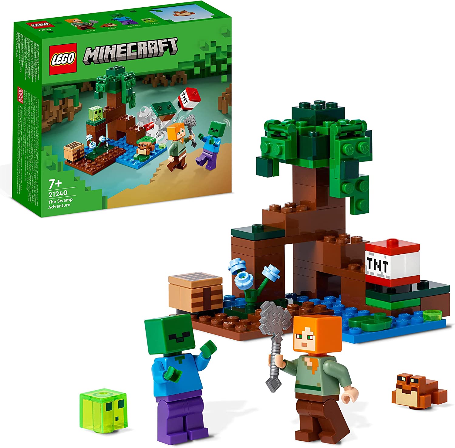 LEGO Minecraft The Swamp Adventure 21240 - LEGO, LEGO Minecraft