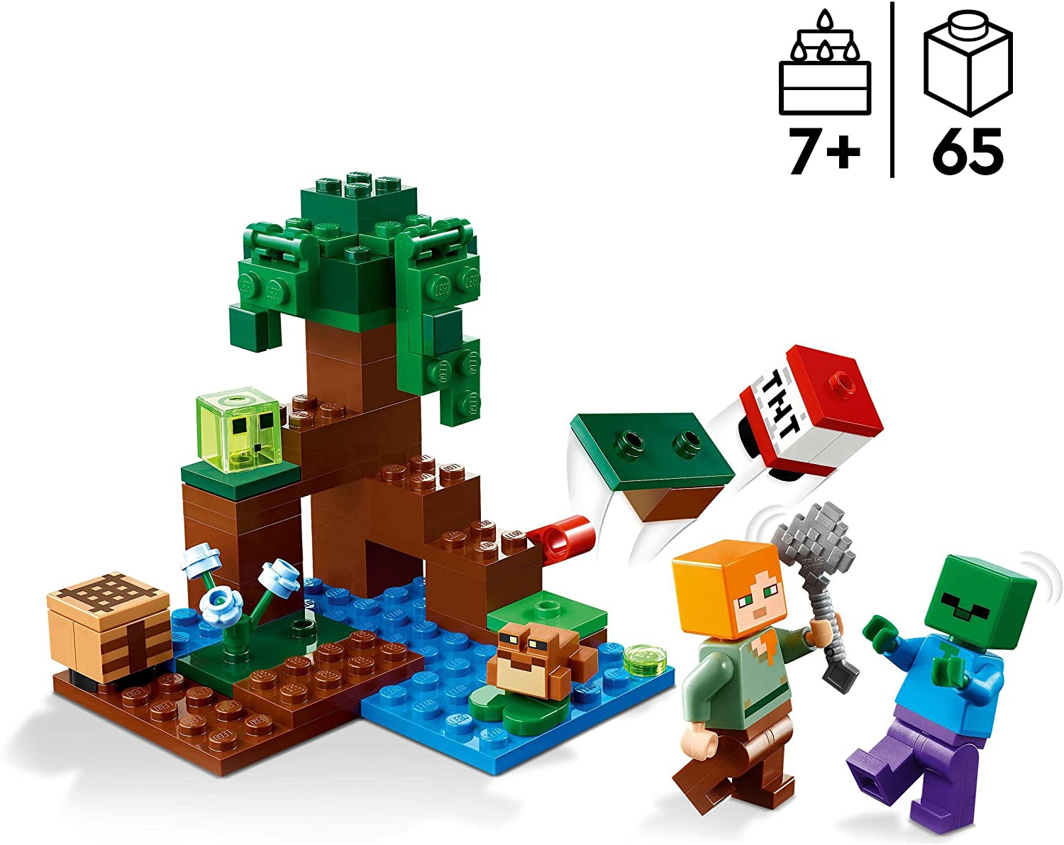 LEGO Minecraft The Swamp Adventure 21240 - LEGO, LEGO Minecraft