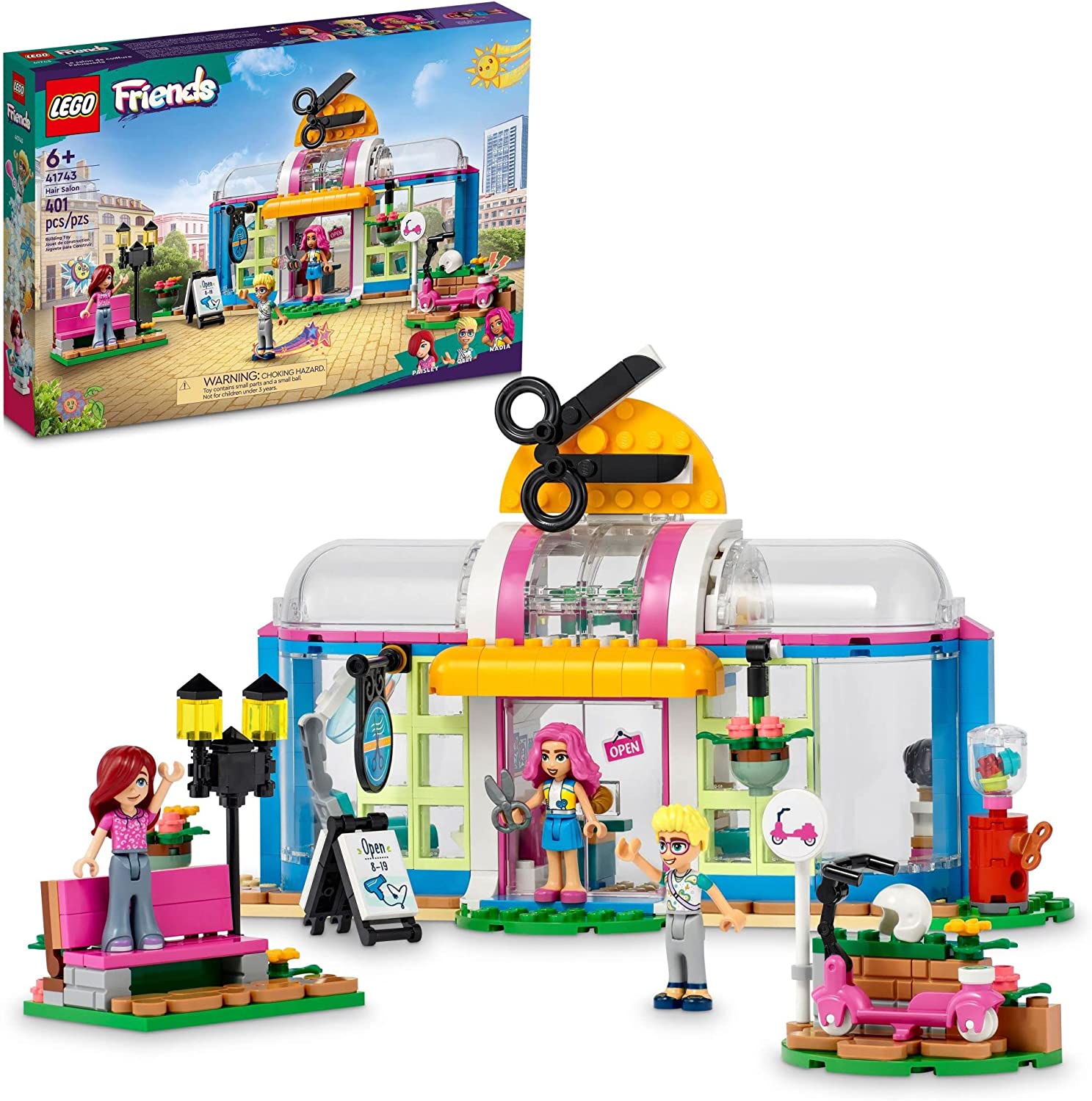 LEGO Friends Hair Salon 41743 - LEGO, LEGO Friends