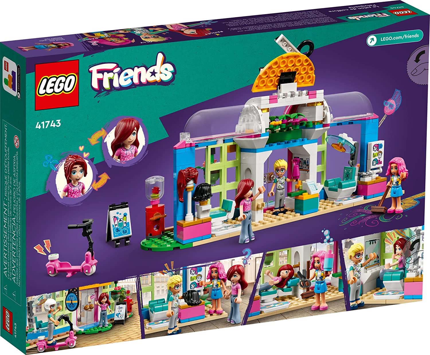 LEGO Friends Hair Salon 41743 - LEGO, LEGO Friends