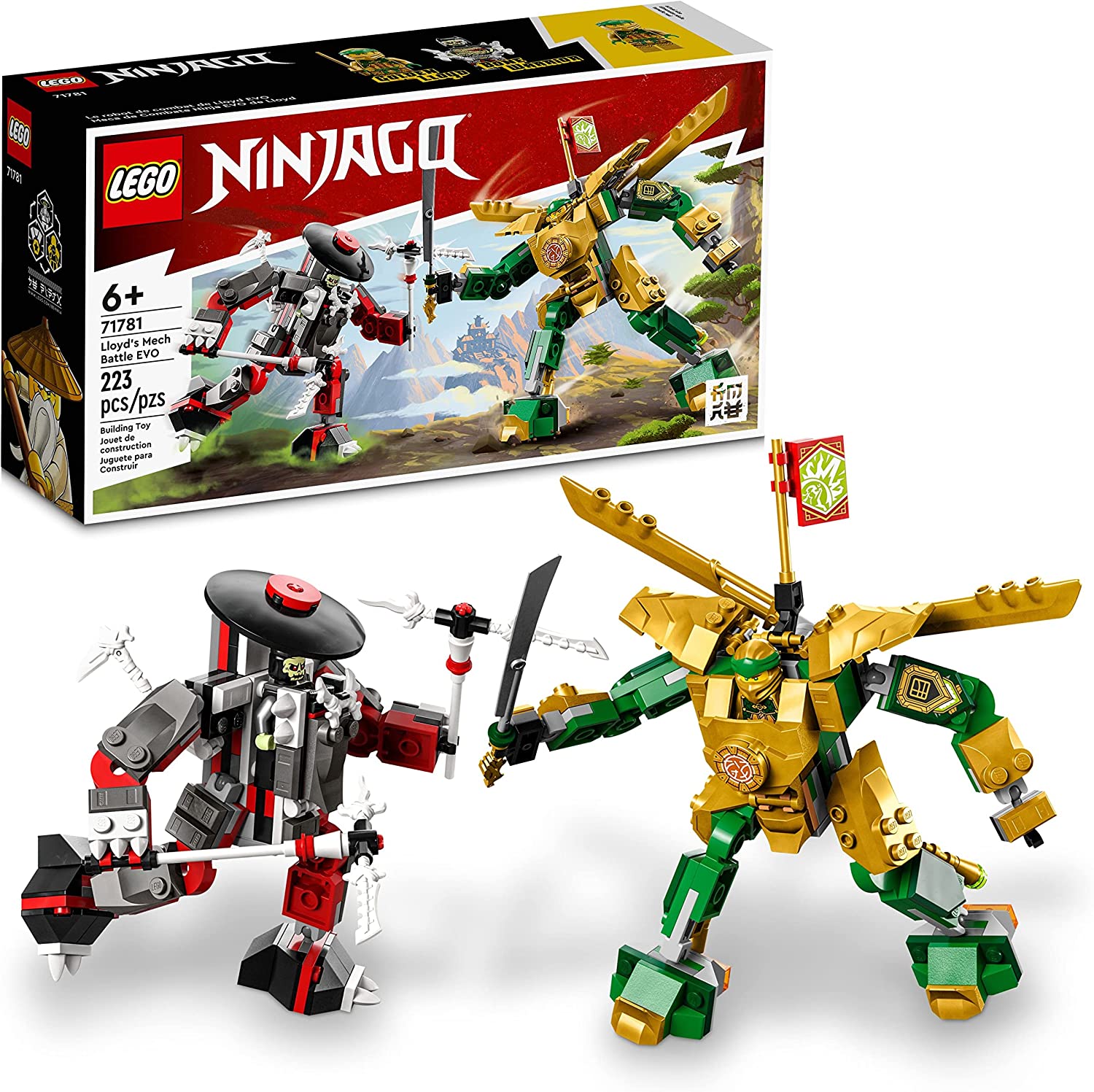 LEGO Ninjago Lloyd’s Mech Battle EVO 71781 - LEGO, LEGO Ninjago