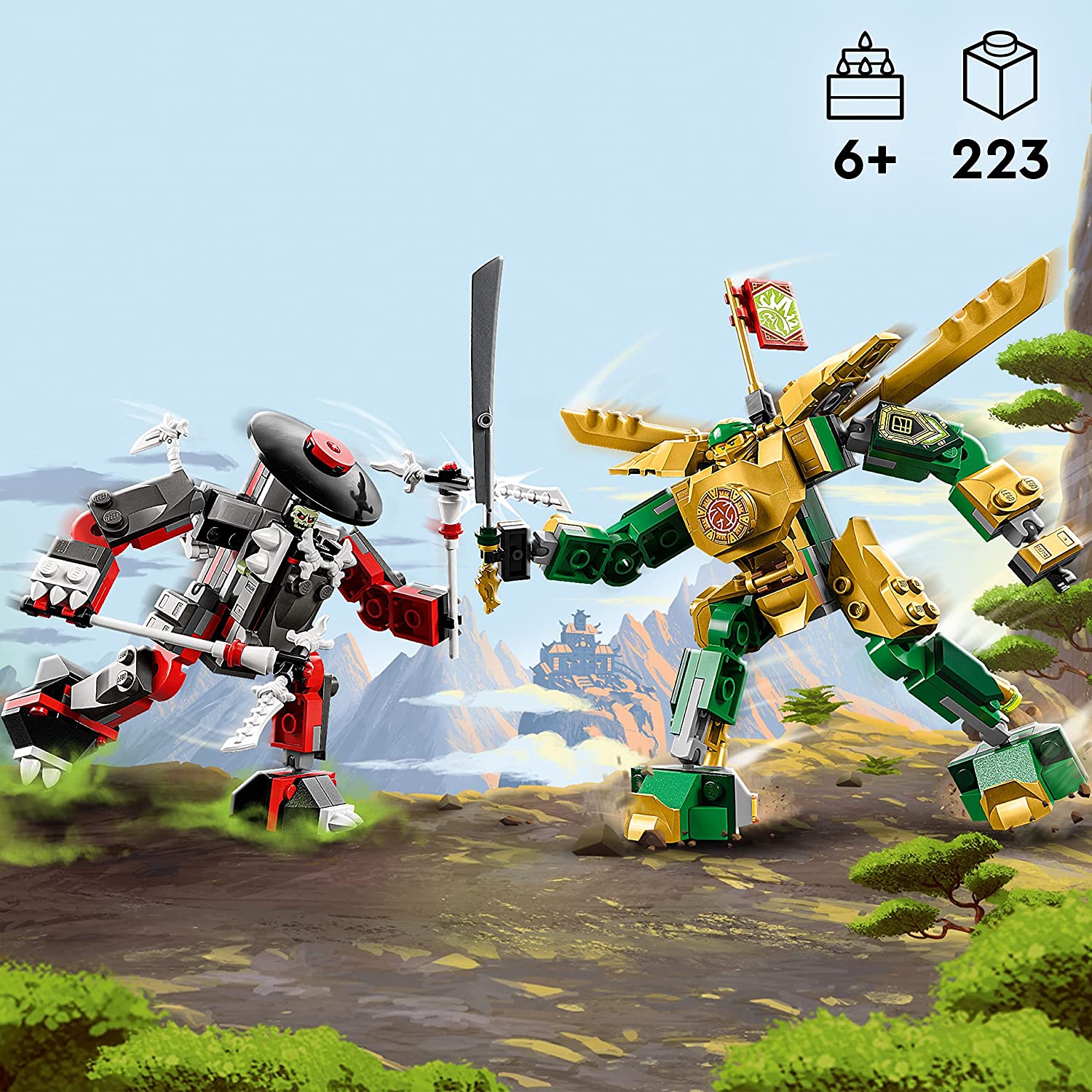 LEGO Ninjago Lloyd’s Mech Battle EVO 71781 - LEGO, LEGO Ninjago