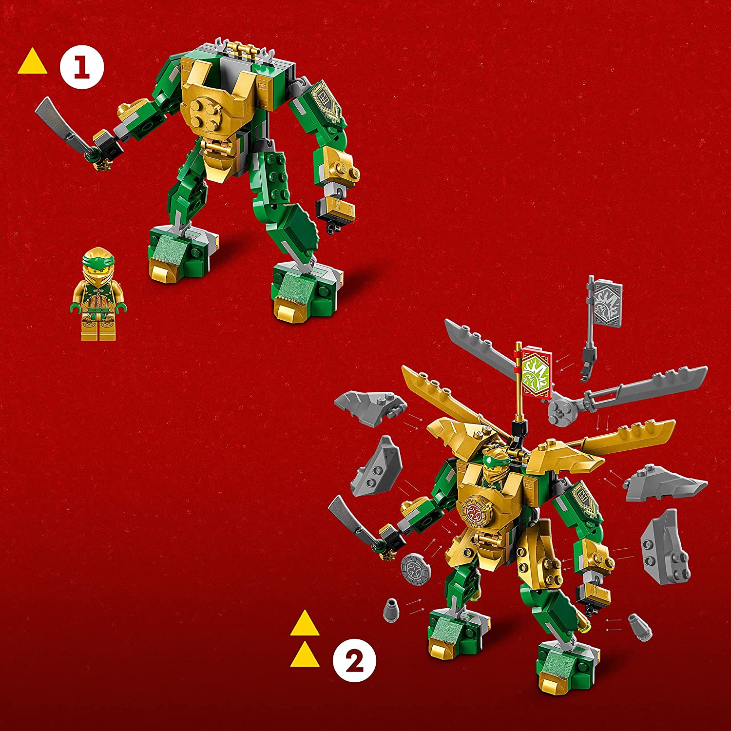 LEGO Ninjago Lloyd’s Mech Battle EVO 71781 - LEGO, LEGO Ninjago