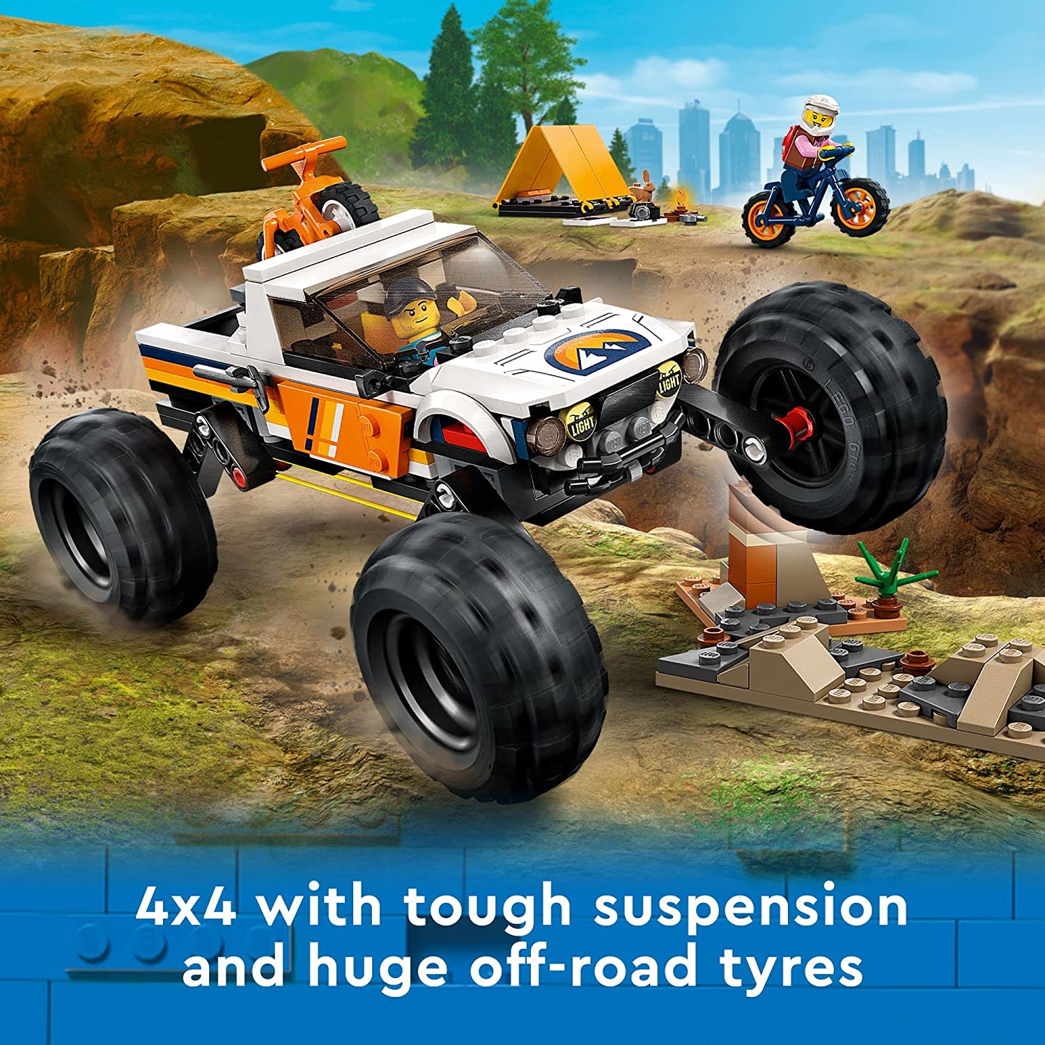 LEGO City Great Vehicles 4x4 Off-Roader Adventures 60387 - LEGO, LEGO City, LEGO City Great Vehicles